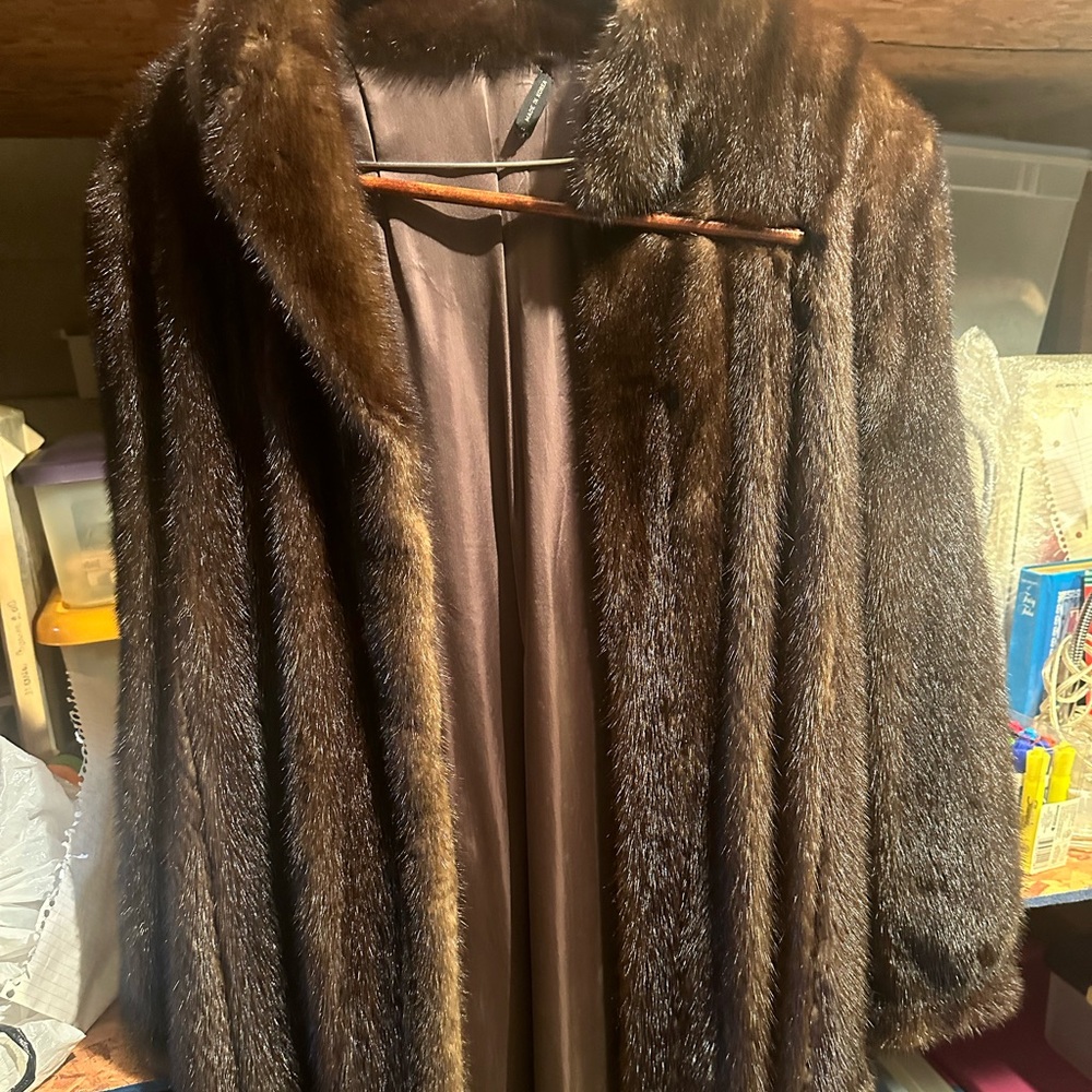 Custom Made All Mink Coat , Stored Every Year, Gorgeous